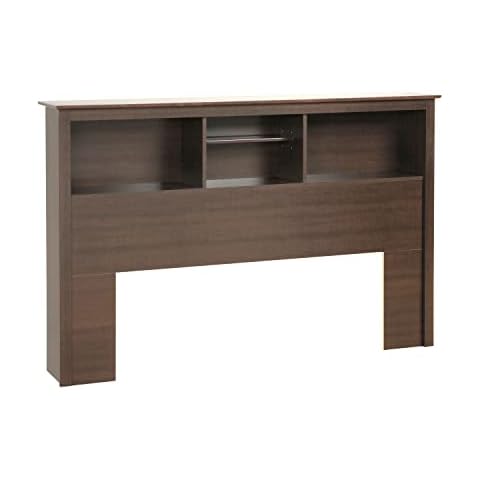 Prepac Full / Queen Bookcase Headboard, Espresso Cover