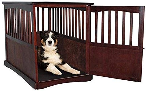 Casual Home Pet Crate End Table