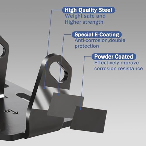 NIHAO LS Universal Conversion Engine Swap Mounts Compatible with 1973-1998 Square Body / OBS Chevy GMC 2WD / 4WD, Full Size C/K Trucks, Adjustable Swap Motor Mount Bracket by NIHAO - Image 5