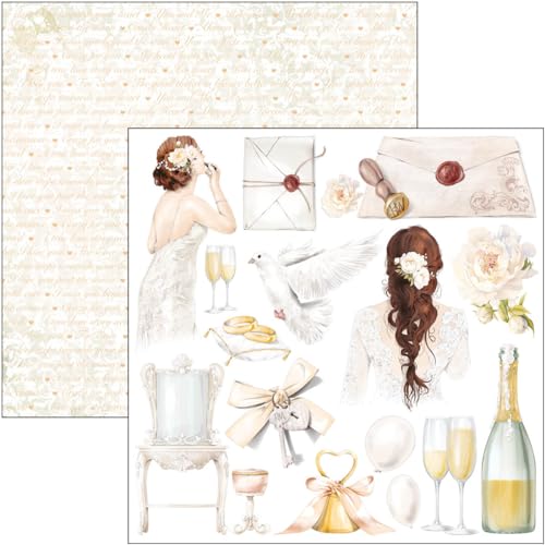 Ciao Bella Always & Forever 6"x6" Fussy Cut Pad - Image 4