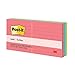 Post-it Notes, 3x3 in, 6 Pads, America's #1 Favorite Sticky Notes, Poptimistic Collection, Bright Colors (Magenta, Pink, Blue, Green), Clean Removal, Recyclable (630-6AN)