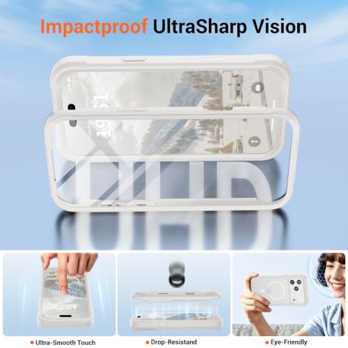 SUPFINE Magnetic for iPhone 18 Pro Max Case/17 Pro Max Case Antique White by SUPFINE - Used condition - Image 7