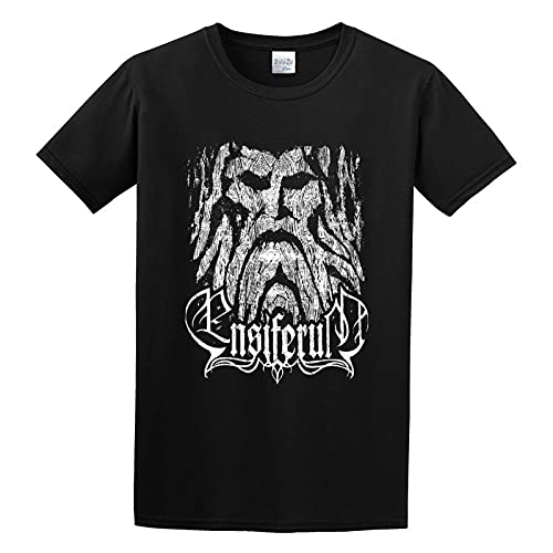 Photo de Underbkreky Men's Ensiferum Art Cotton T Shirt Black 3XL