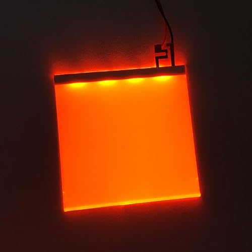 Ultra-Thin 1mm LED Backlight Kit for Gameboy Pocket GBP – 3V Pre-Wired Drop-in Replacement Screen Light – Easy Solder Mod – Choose Color: Orange, Green, White, Yellow, Blue, Red (Orange)