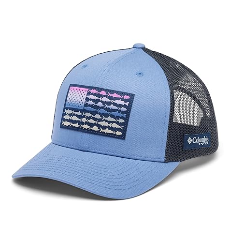 Image of Columbia Unisex Adult PFG Logo Mesh Ball Cap