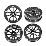 RampCrab 1,8 (46 mm) Super Wheels, Beadlock-Felgen aus Kohlefaser, passend für SCX24, TRX4M, FCX24, FCX24M, CR18P, Stil G