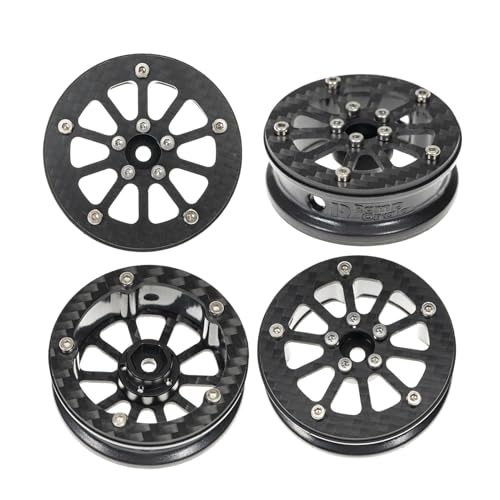 Jantes de 46 mm RampCrab en carbone véritable et aluminium usiné Style G