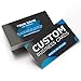 GotPrint Custom Business Cards 2”x3.5” Standard Size, Printed on 14 pt Gloss, High Gloss UV Double-Sided Full-Color Printing, 250 Qty