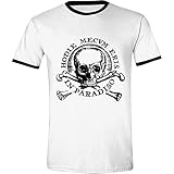  TimeCity Uncharted 4 - Skull Ringer (T-Shirt Unisex TG. L) Merchandising