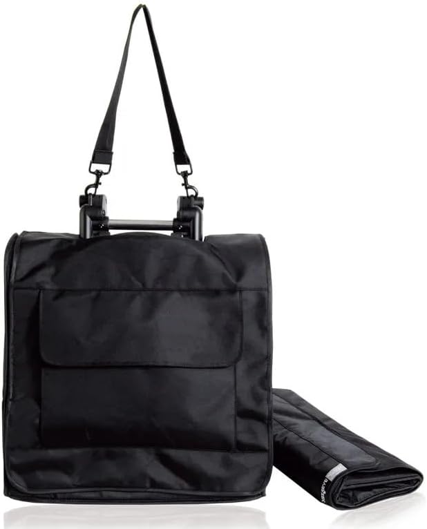 Baby stroller travel bag storage bag, three in one storage bag that can be lifted, carried, and slung diagonally, 18.9in * 18.9in * 9in