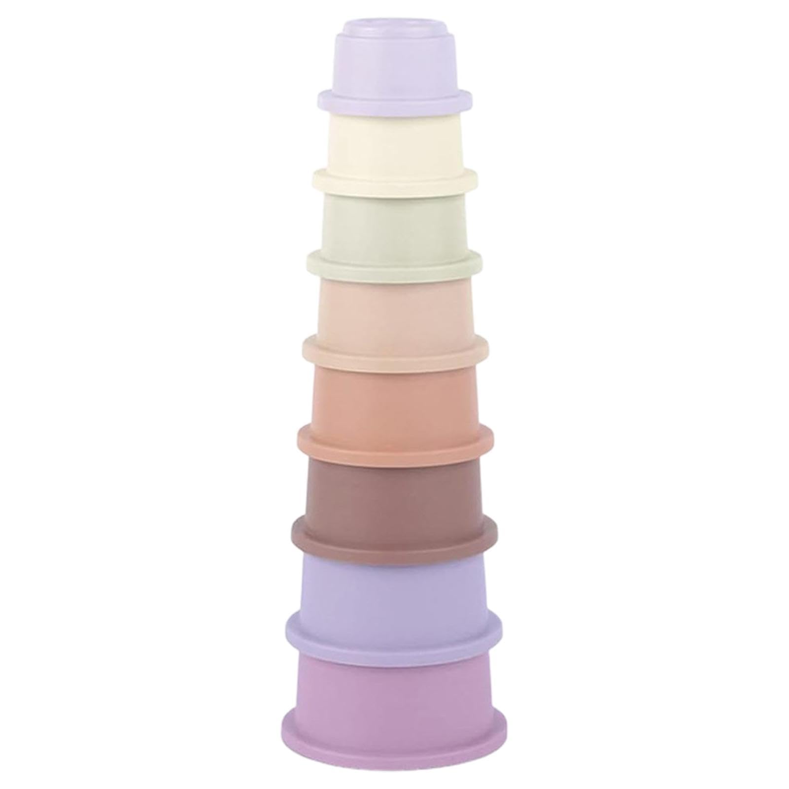 Rabbit Stacking Cups - Nesting Bunny Toys, Stackable Rabbit Toys For Hiding Food And Playing