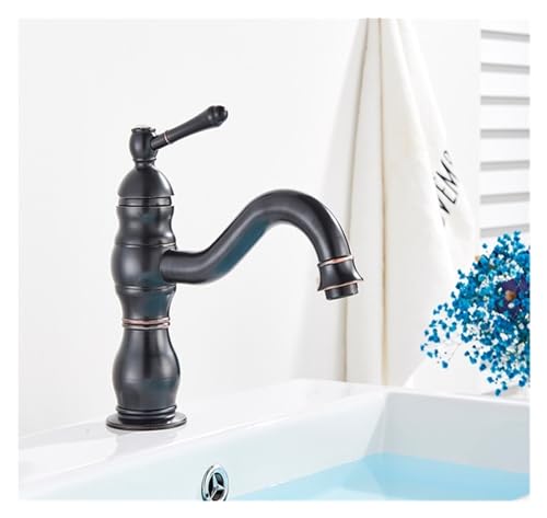 Laiton de qualité pour ce thermostat d'évier de lavabo au design rétro chromé