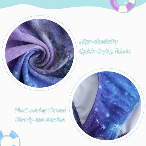 Girls One Piece Swimsuits Bathing Suit with Wide Straps Hawaiian Summer Swimwear for Girls 3-16 Years4