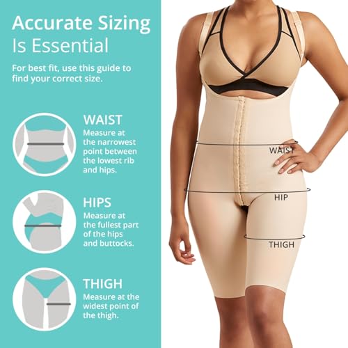 Image of MARENA SFBHS Stage 1 Women's High-Back, Short-Length Compression Girdle