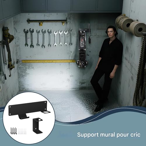 Plus de crics encombrants au sol avec le support mural pour chèvres mécaniques
