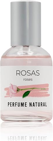 Labnatur Perfume Rosas - Aroma Floral y Delicado - Fragancia Natural y Duradera - Colonia para Mujer y Hombre - Fabricado en España - 50 ml