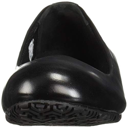 Fila Womens Kimber Slip Resistant Work Flats Hiking Shoe, Black, 7.5 Us #TOP1