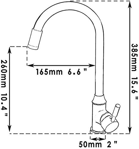 Grifo de fregadero de baño moderno para eliminar salpicaduras y manchas de cal 2