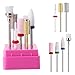 Makartt B-18 Cuticle Nail Drill Bits Set 7PCS Acrylic Ceramic Carbide Nail File Bit Manicure Pedicure 3/32"