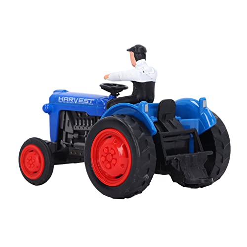 Bauernhof-Traktor-Spielzeug, kognitive Entwicklung, Kinderzimmer-Spielzeug, hören Sie auf, zu Hause zu Spielen! Blau – Bild 6