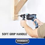 Hammerhead 7.5-Amp 1/2 Inch Variable Speed Hammer Drill with 6pcs Bit - HAHD075