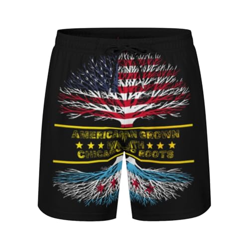 Shorts de bain pour vacances American Grown pour hommes adeptes de voyages et mer