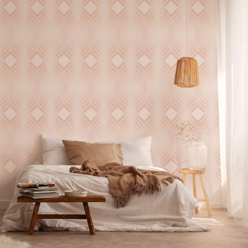 A.S. Création 395325 Papier peint intissé style rétro années 70 Beige crème 8,50 m x 0,53 m