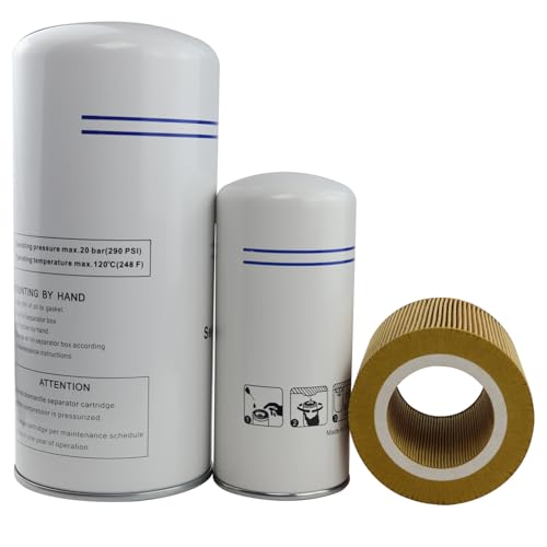 Image of Filter kit 54749247 54672654 89295976 is Compatible with air compressors and is Suitable for Filter Replacement kit Compatible with Air Compressor UP6-15 UP6-30