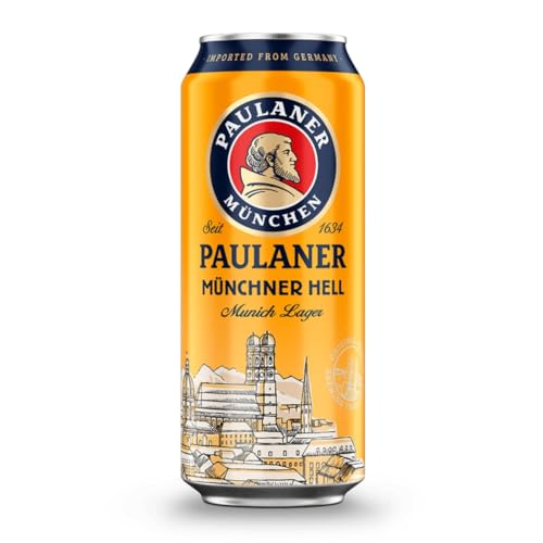 Cerveja Alemã Paulaner Munchner Hell Importado Lata 500ml (3 Und)