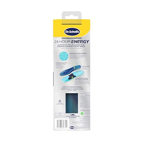 Dr. Scholl's Solette 24-Hour Energy, Solette Scarpe In Memory Foam Con Tecnologia Boosting Beads, Sollievo A Piedi Affaticati E Doloranti, Supporto Dell'arco Plantare, Misura 35-40 - 8