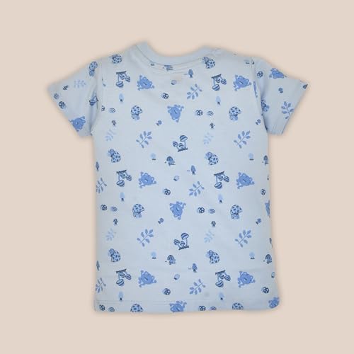Image of LuvLap Baby Boys Regular Fit 100% Cotton Full Sleeves Boys T-Shirt Set Pack of 3