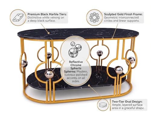 Image of Coffee Table (Ball Black White)