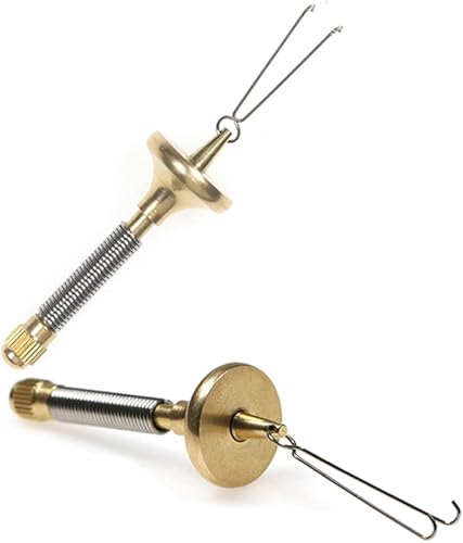 Miniatura 2 de HERCULES Herramientas de atado de moscas, kit de atado de moscas con soporte de hilo de bobina, enhebrador de alambre, acabado de látigo de nudo