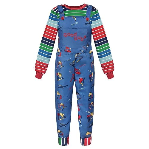 Lagusida Adult Chucky Costume for Men（L）