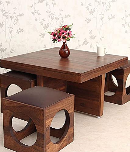 CUSTOM DECOR Coffee Tables (Art Deco, 4 Stools) (B07NYRBBHN) Amazon Price History, Amazon Price Tracker