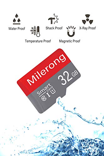 Milerong 32Gb Micro Sd Card, Ultra Microsdhc Uhs-I Memory Card - 98Mb/S, C10, U1, Full Hd V10, Ultra High Speed Tf Card For Smart Phone/Bluetooth Speaker/Dash Cam #TOP3