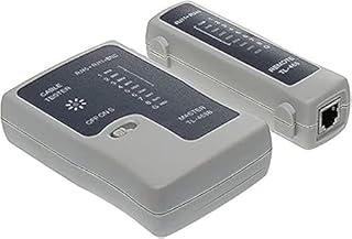 جهاز اختبار كيبل الشبكة متعدد الوظائف ار جيه 45 + ار جيه 11 + بي ان سي