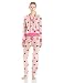 Betsey Johnson Women's Microfleece Hoodie Pj, I Heart Me Rose, Medium