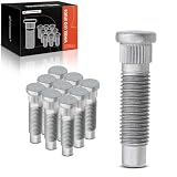 A-Premium M12-1.50 Wheel Studs Compatible with Chevrolet Equinox Malibu Impala Monte Carlo S10 GMC Envoy Cadillac Buick Front or Rear Side 10-PC Set