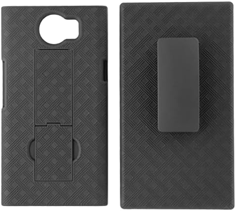 Verizon OEM Shell Holster Stand Combo Case for BlackBerry PRIV - Black - Retail Package
