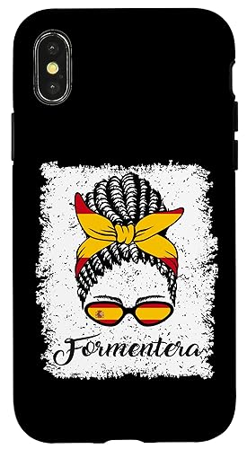 Black Girl Formentera Ibiza �X�y�C�� �X�}�z�P�[�X iPhone X/XS �p