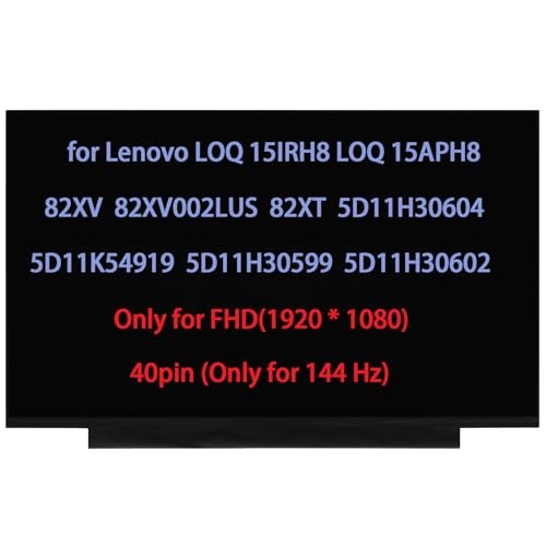 15.6" LCD for Lenovo LOQ 15IRH8/15APH8 1920x1080 144Hz