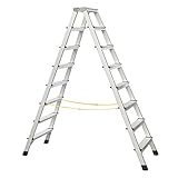 Qualität made in Germany Zarges 41268 XLstep B - Stufen-Stehleiter 2 x 8, multi, 8 rungs