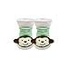 Wrapables Fun and Playful 3D Cartoon Anti-Skid Baby Booties Sock Slipper Shoes (Set of 6)