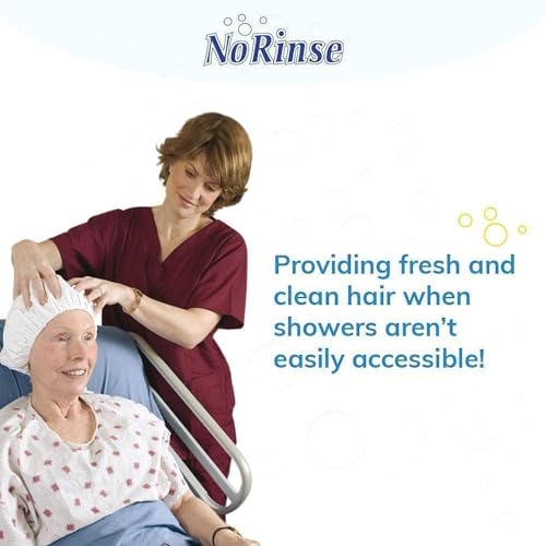 No-Rinse Shampoo Cap by Cleanlife Products (Pack of 6), Shampoo and Condition Hair with no Water or Rinsing - Microwaveable, Rinse-Free, Latex-Free and Alcohol-Free - Thumbnail 6