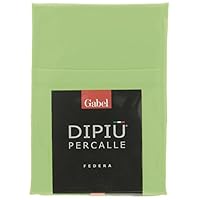 Federa In Percalle Di Cotone Gabel - Beige 50x80 Cm, Made In Italy, Morbida E Facile Da Stirare - Foto 5