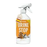 Petsly® Repelente Orina Perros y Gatos - 1L - Triple Acción - Adiestramiento, Eliminador de Olores - Uso Interior y Exterior - No Mancha - Aroma Cítrico - Repelente Gatos