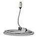 Lightning Cable 6.6ft/2m, CACOY Braided iPhone Charger -Apple MFi Certified- USB Charging Cord with Aluminum Housing for iPhone X/8/8 Plus/7 Plus/6s Plus/6/5s/SE, iPad Mini/Air/Pro-White and Black