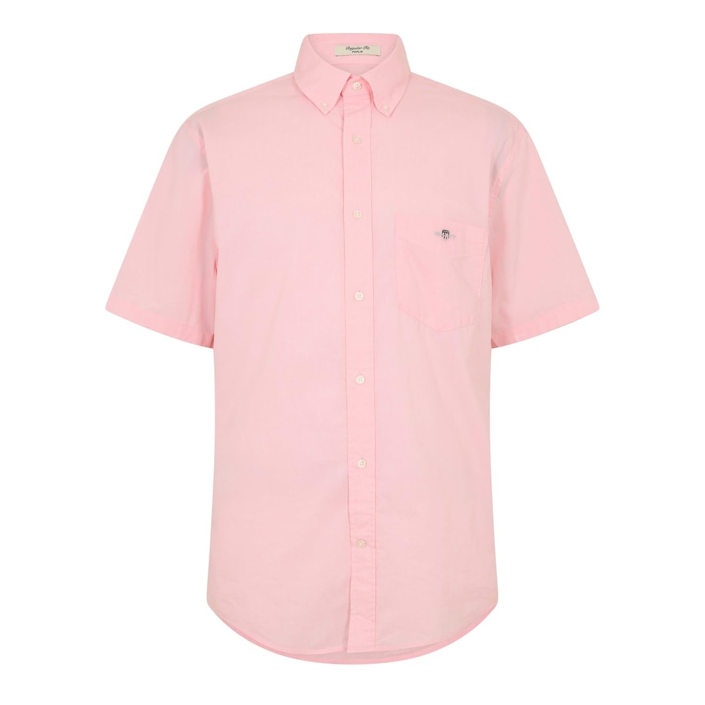 Gant Herren Reg Classic Poplin Ss Shirt Hemd (1er Pack)
