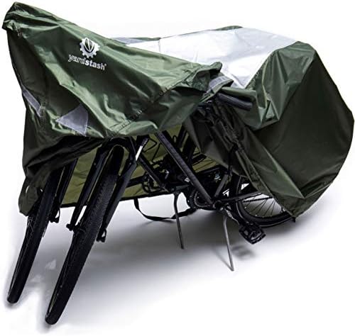 YardStash Bicycle Cover XL: Extra Large Size for Beach Cruiser Cover, 29er Mountain Bike Cover, Electric Bike Cover, Multiple Kids' Bike Cover and Cover for Bikes with Baskets, Child Seats or Racks